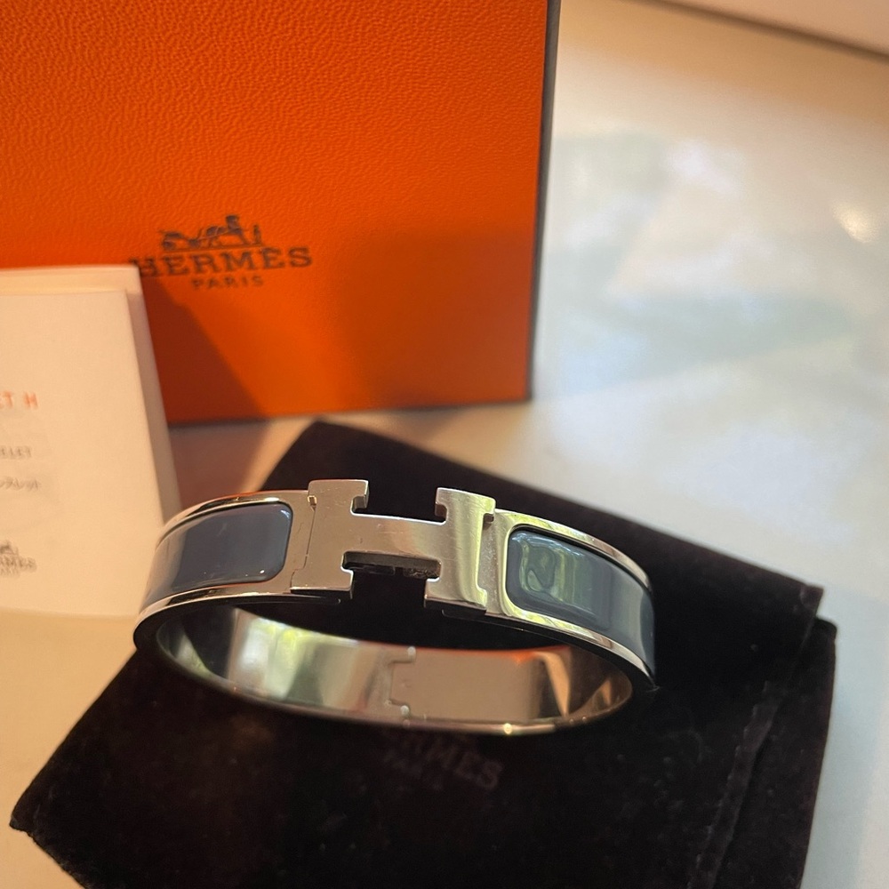 Authentic Hermes Click H Bracelet